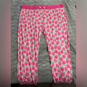Little Sleepies Strawberry Sleep joggers